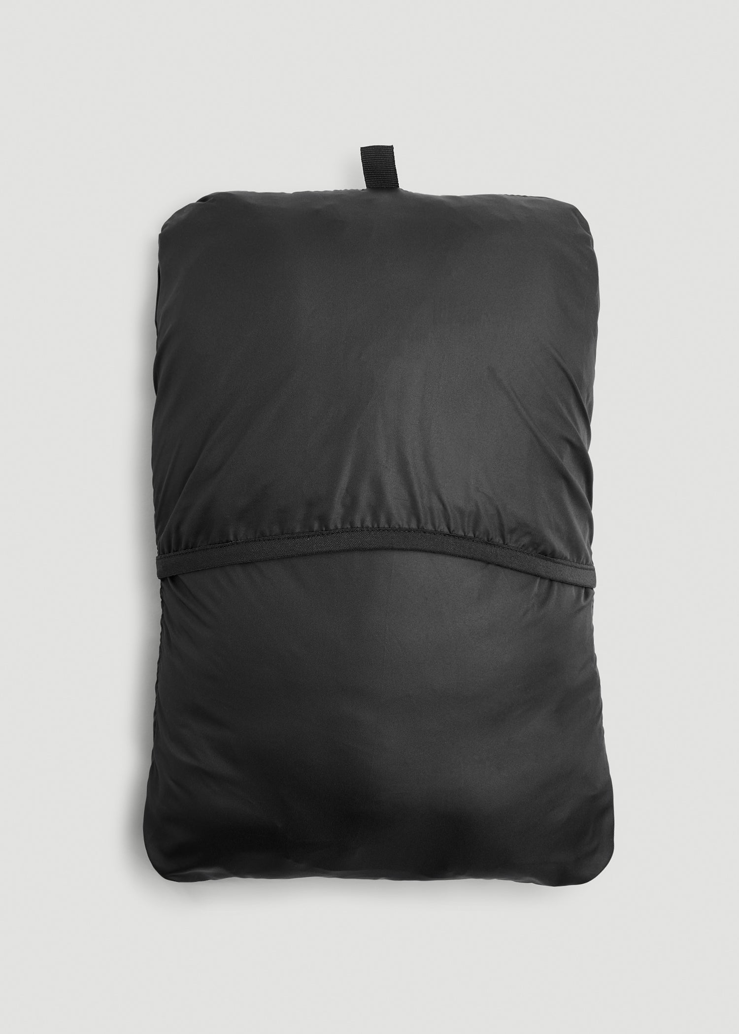 American Tall Online | Packable Short Puffer Jacket for Tall Women in Glossy Black