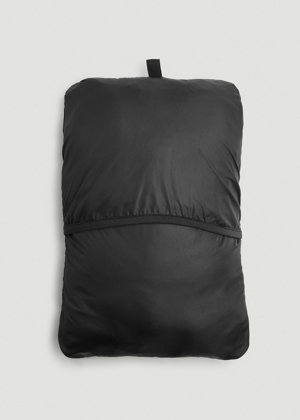 American Tall Online | Packable Short Puffer Jacket for Tall Women in Glossy Black
