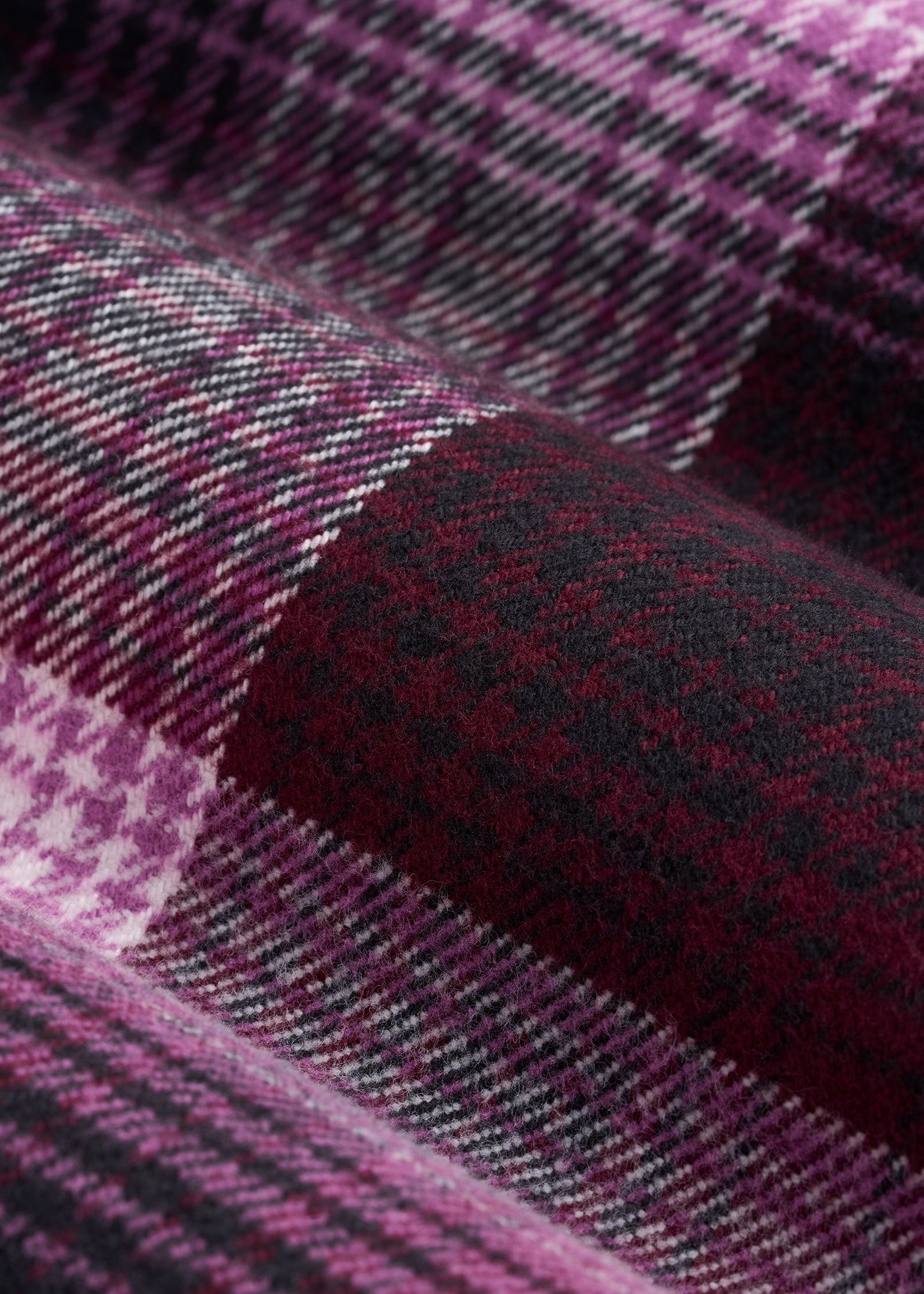 American Tall Outlet | Flannel Shacket for Tall Women in Tawny Port Plaid