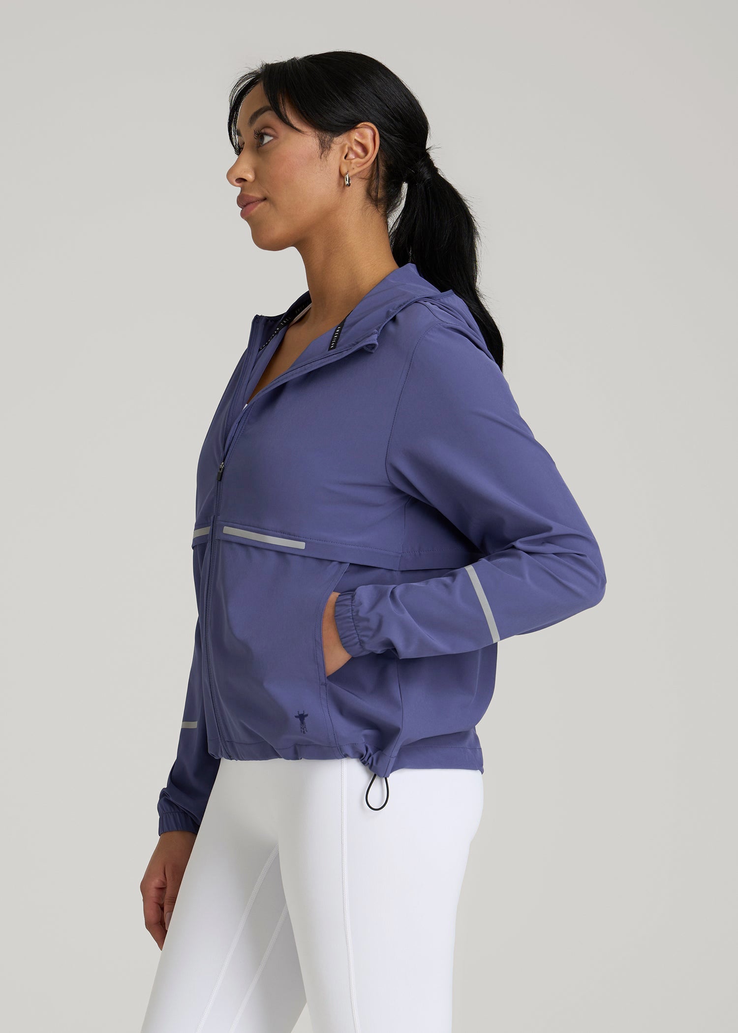 American Tall For Sale | Featherweight Packable Jacket for Tall Women in Future Dusk