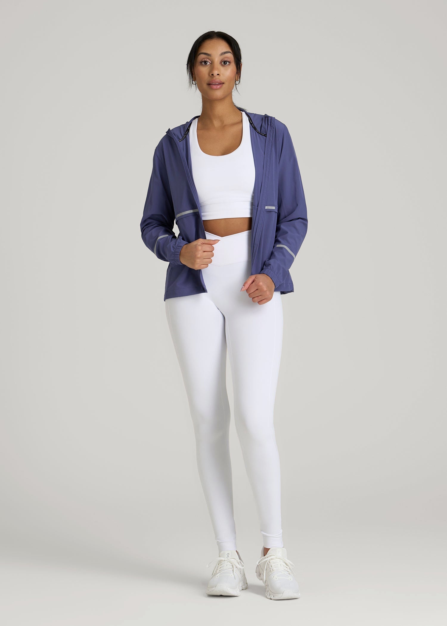 American Tall For Sale | Featherweight Packable Jacket for Tall Women in Future Dusk