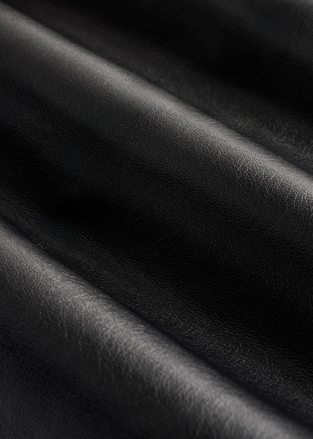 American Tall Discount | True Touch Leather Double Breasted Blazer for Tall Women in Black