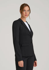 American Tall Online Shop | SLIM-FIT Two Button Blazer for Tall Women in Black