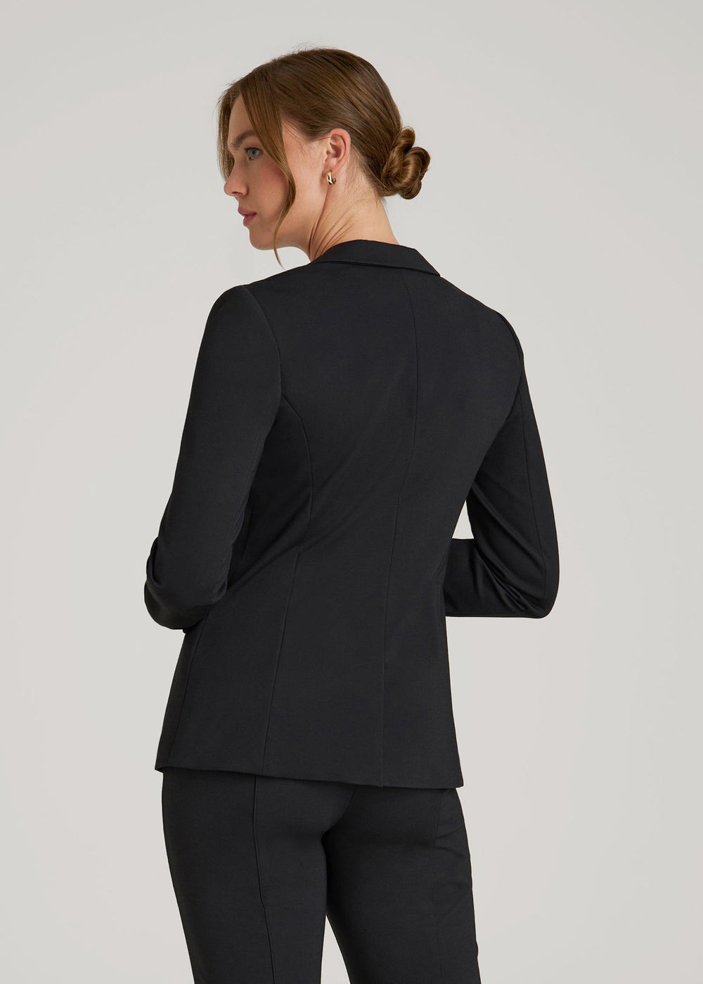 American Tall Online Shop | SLIM-FIT Two Button Blazer for Tall Women in Black