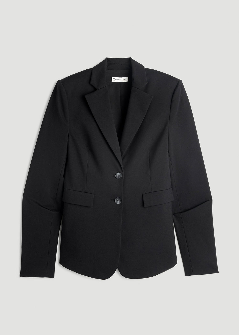 American Tall Online Shop | SLIM-FIT Two Button Blazer for Tall Women in Black