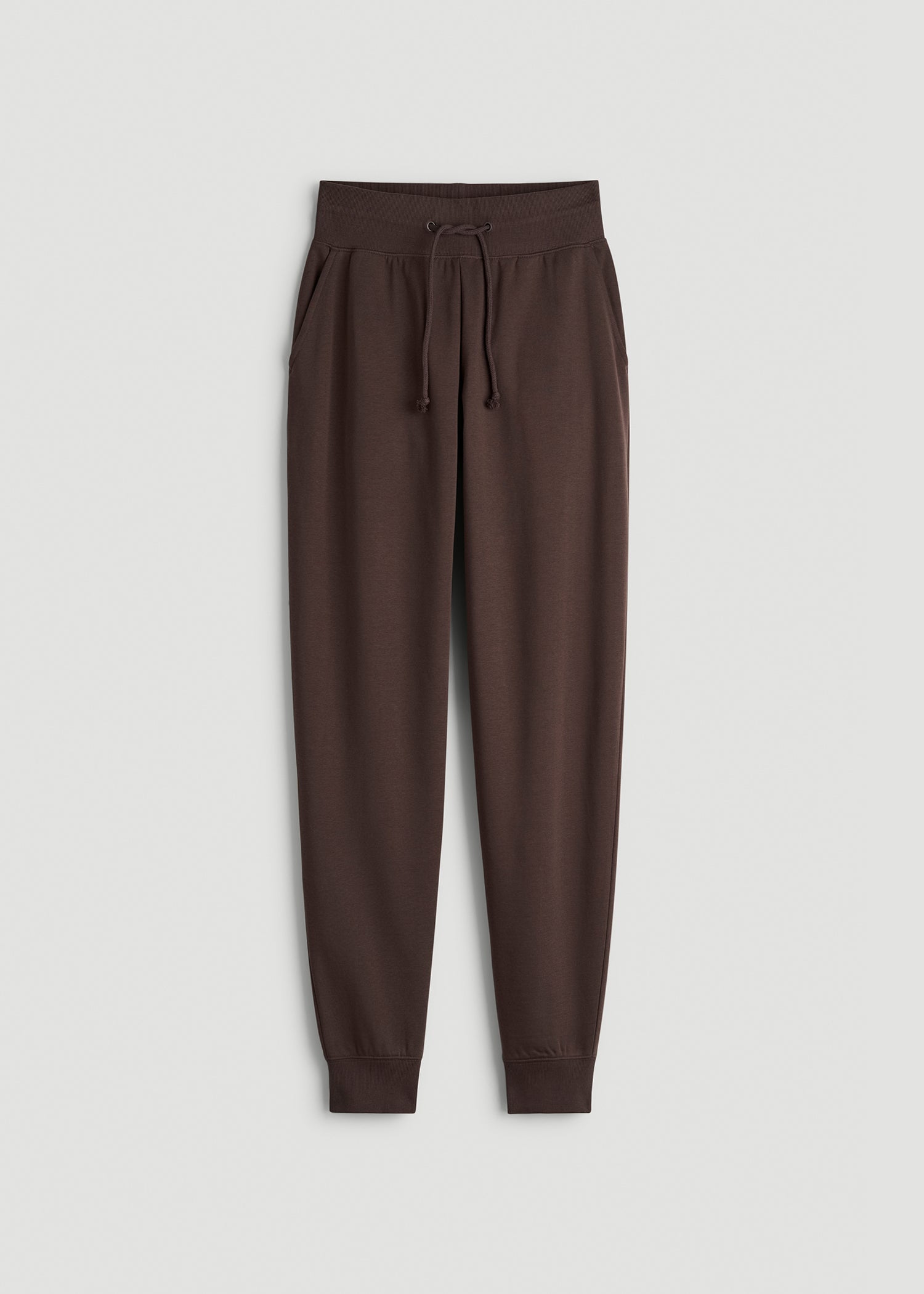 American Tall Discount | A.T. Basics Athletic Joggers for Tall Women in Espresso