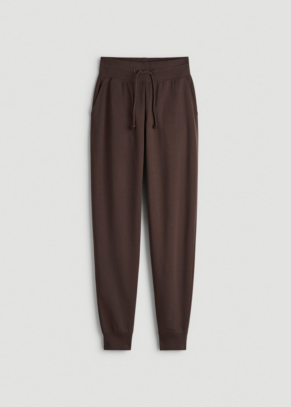 American Tall Discount | A.T. Basics Athletic Joggers for Tall Women in Espresso