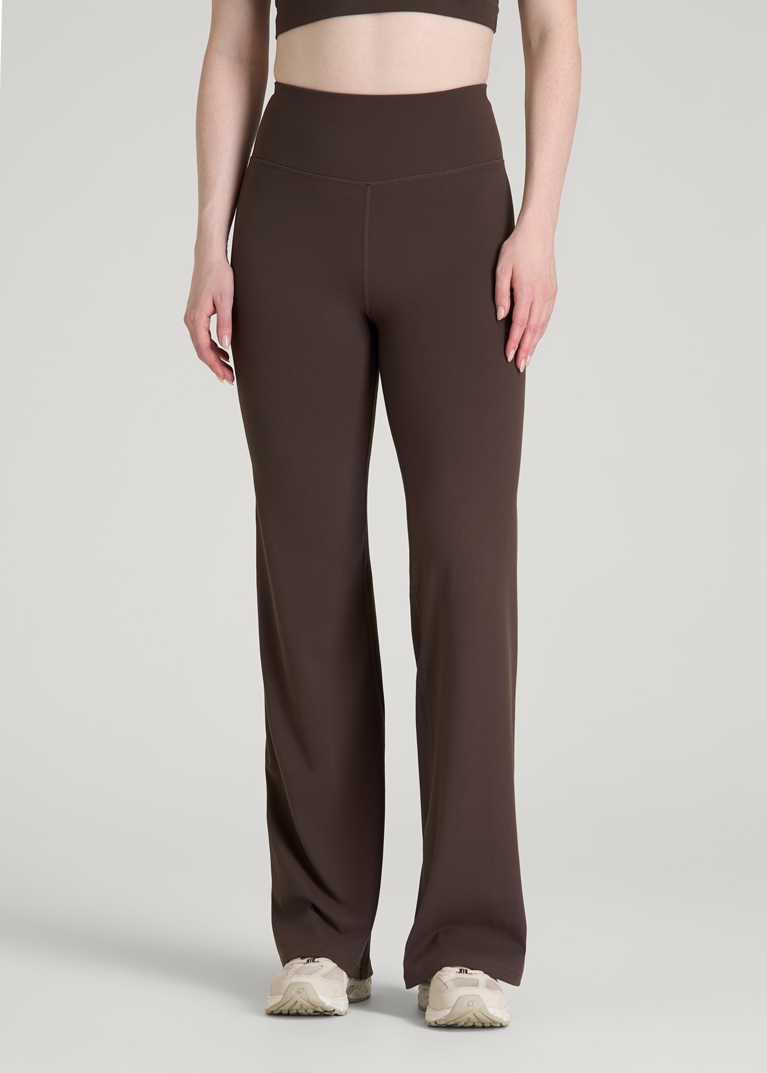 American Tall Sale | Balance Wide Leg Yoga Pants for Tall Women in Espresso
