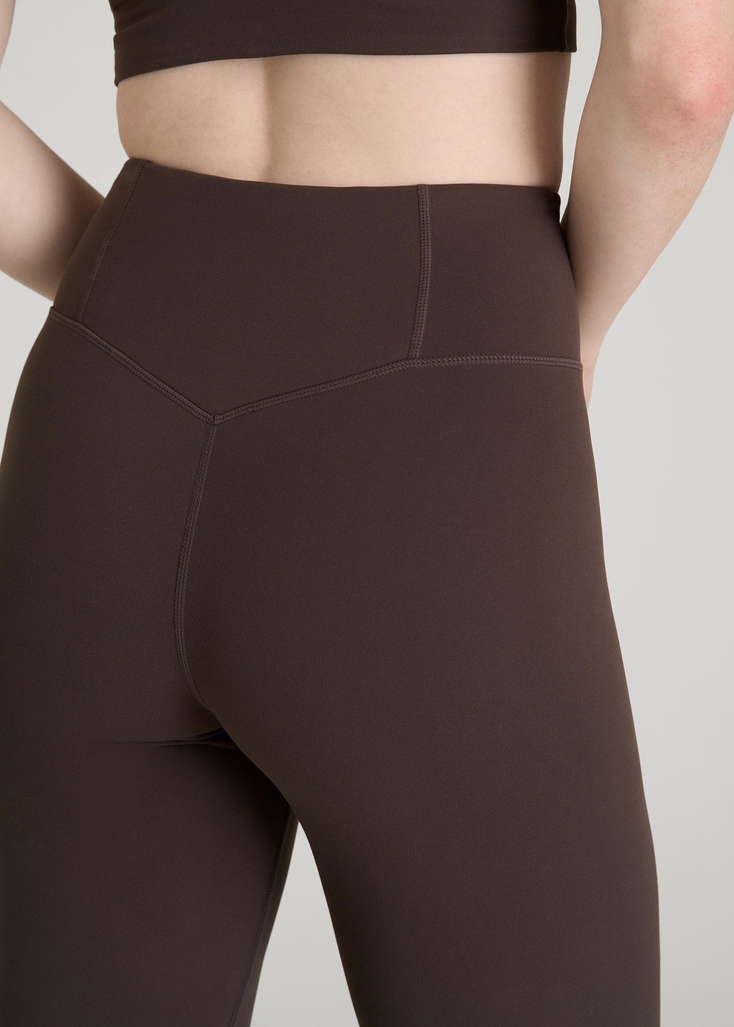 American Tall Sale | Balance Wide Leg Yoga Pants for Tall Women in Espresso