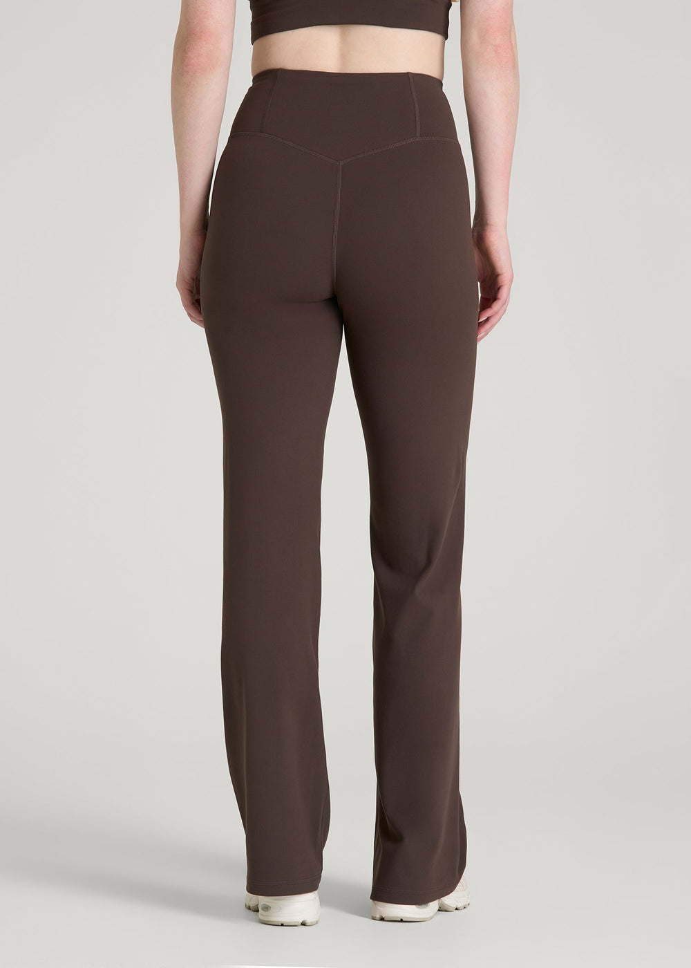 American Tall Sale | Balance Wide Leg Yoga Pants for Tall Women in Espresso