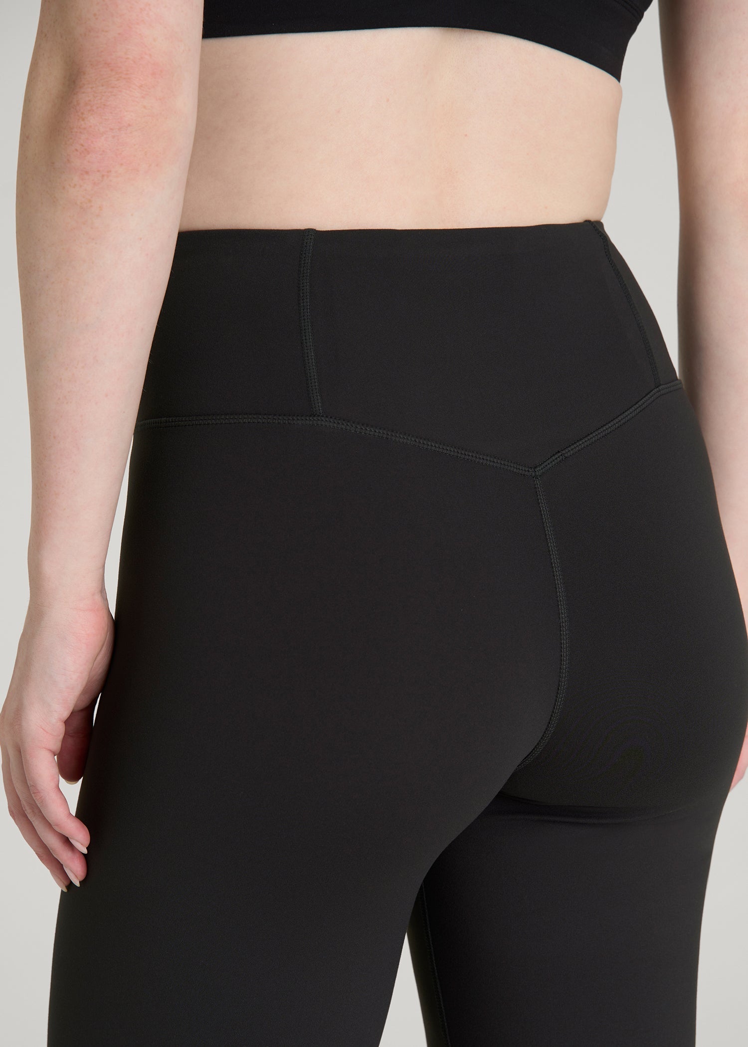 American Tall Outlet | Balance Wide Leg Yoga Pants for Tall Women in Black