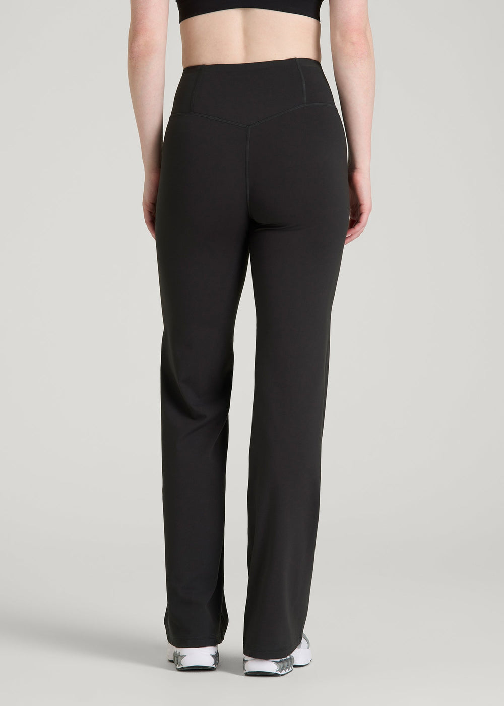 American Tall Outlet | Balance Wide Leg Yoga Pants for Tall Women in Black