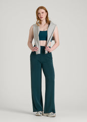 American Tall For Sale | Soft Motion Wide Leg Ultra High Rise Pant for Tall Women in Deep Teal