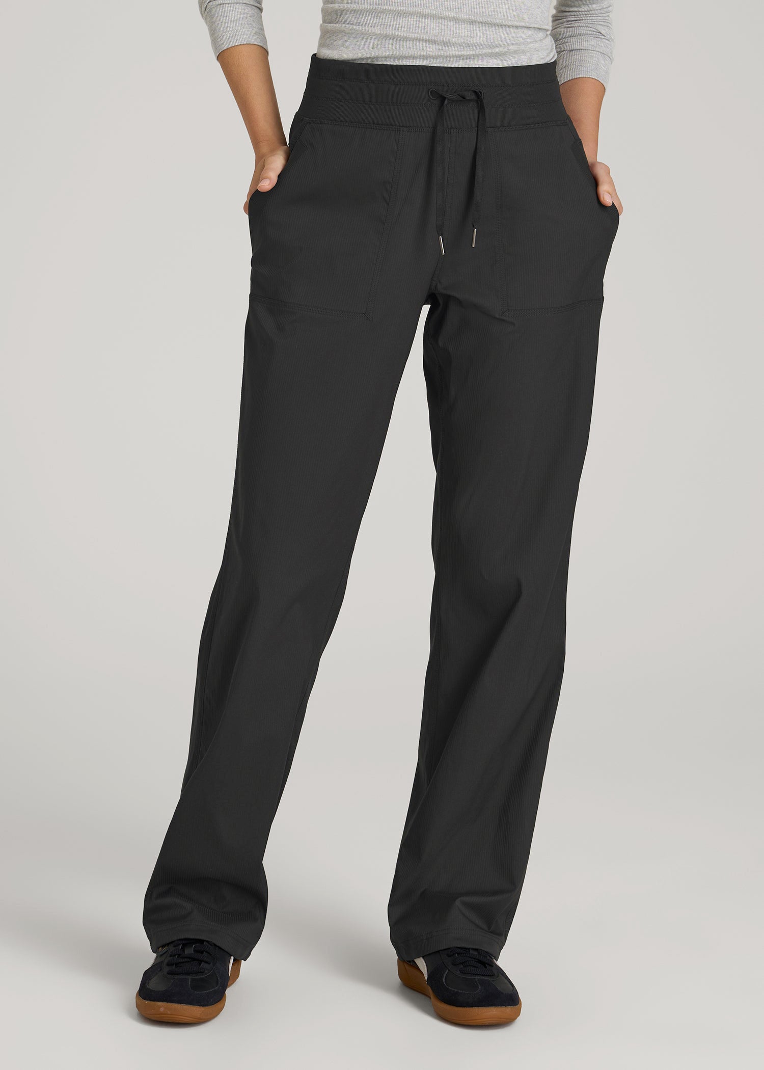 American Tall Online | High-Rise After Practice Pant for Tall Women in Black
