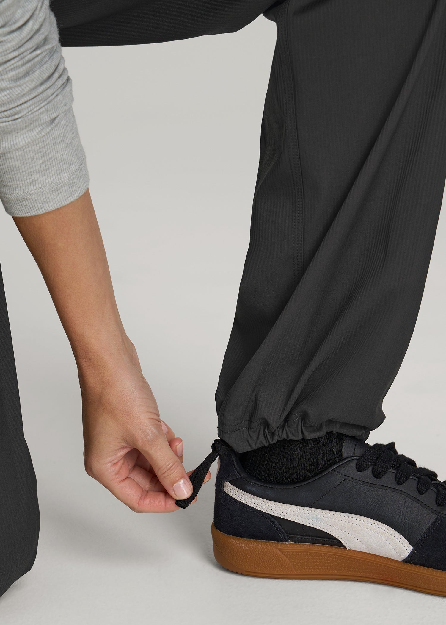 American Tall Online | High-Rise After Practice Pant for Tall Women in Black