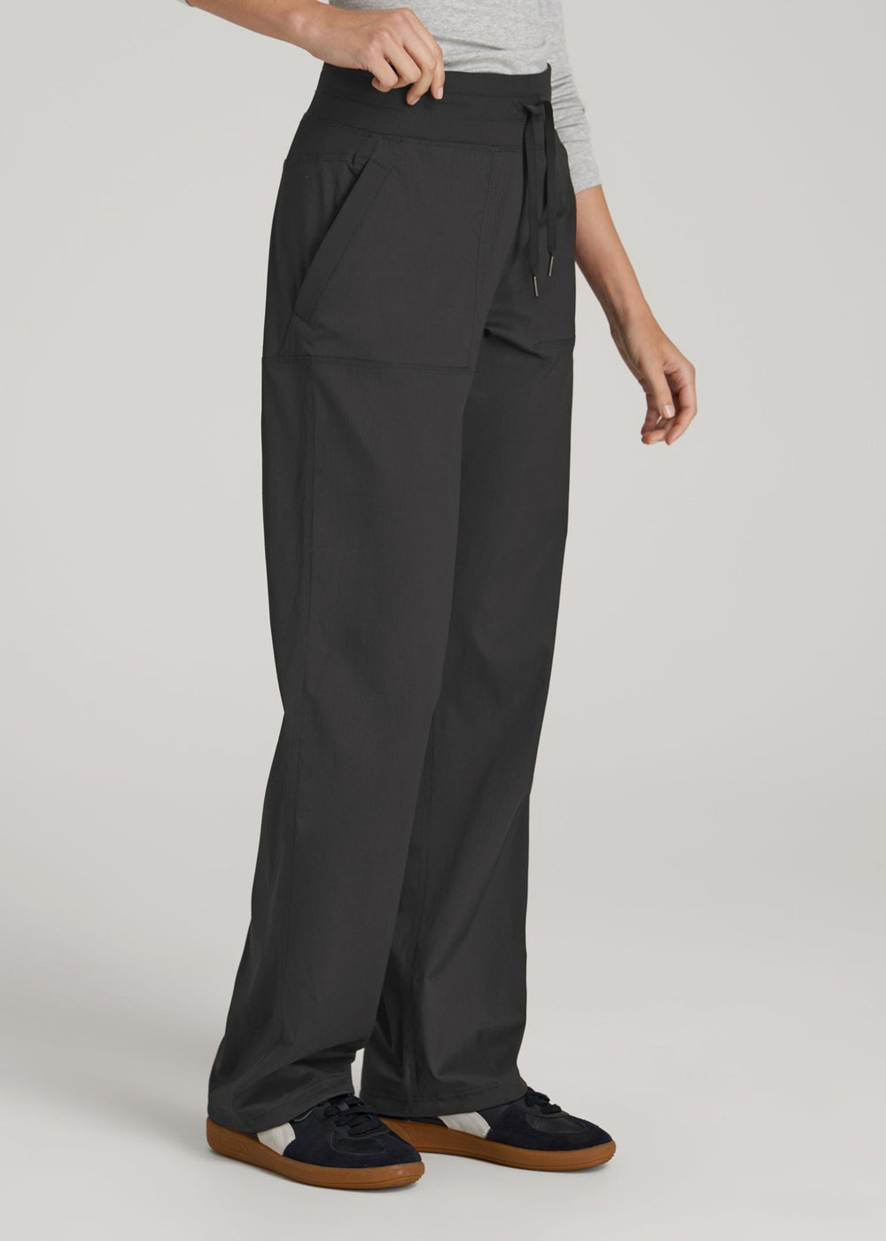 American Tall Online | High-Rise After Practice Pant for Tall Women in Black
