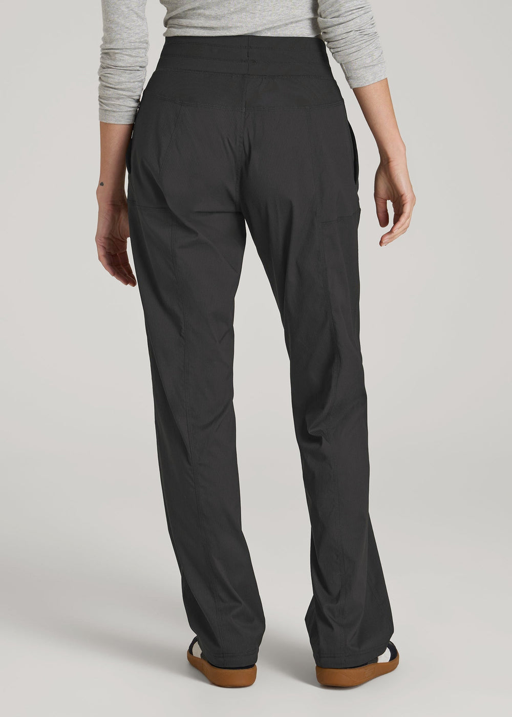 American Tall Online | High-Rise After Practice Pant for Tall Women in Black