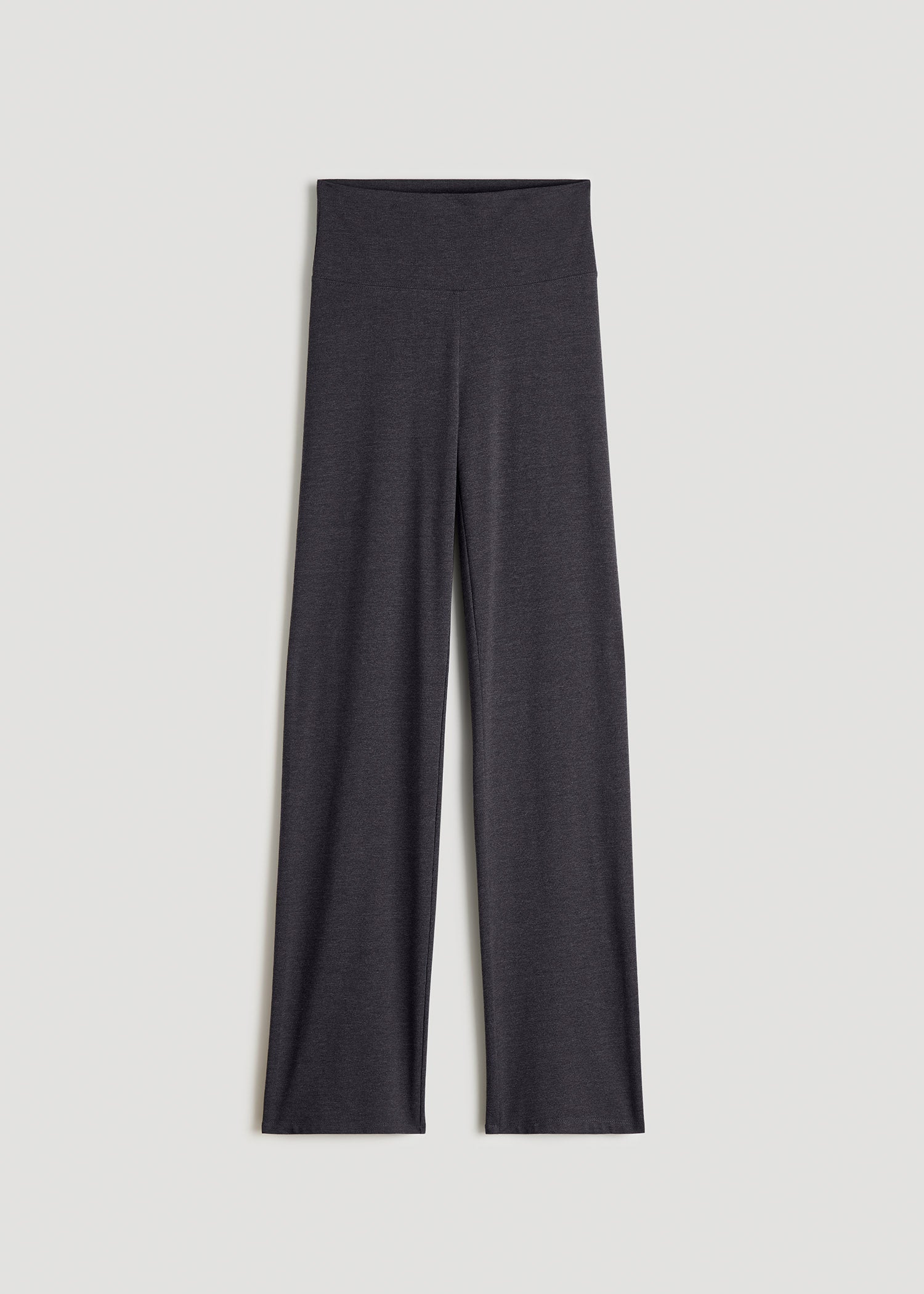 American Tall Sale | Women's Straight Leg Cotton Leggings for Tall Women in Black