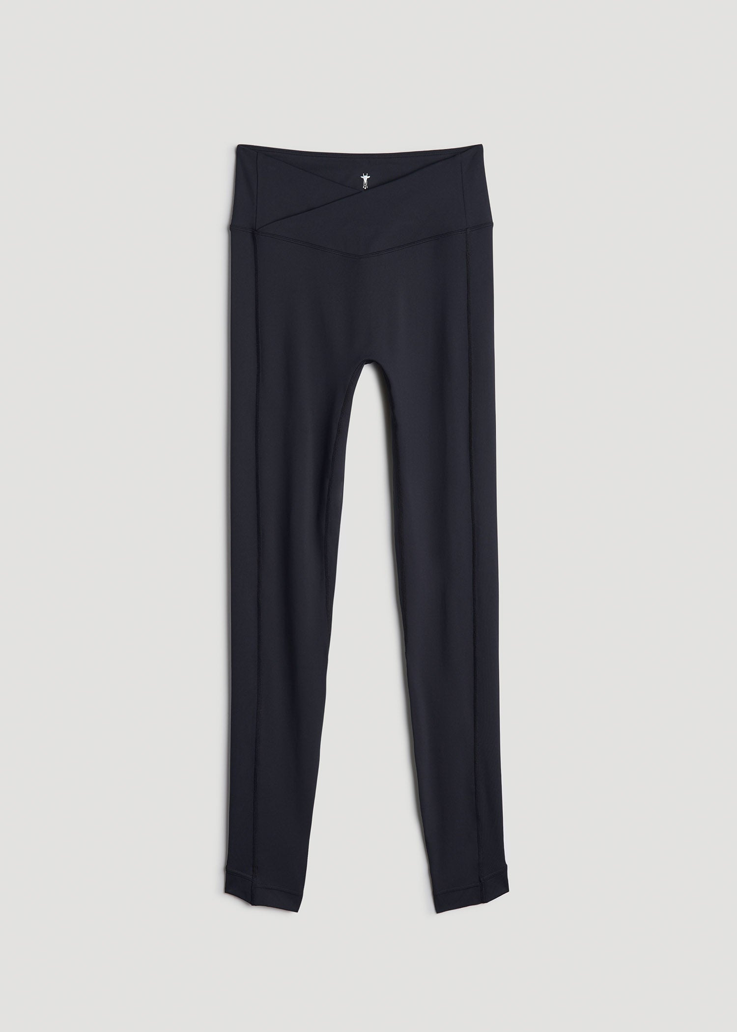 American Tall For Sale | Balance Cross Over Leggings for Tall Women in Black