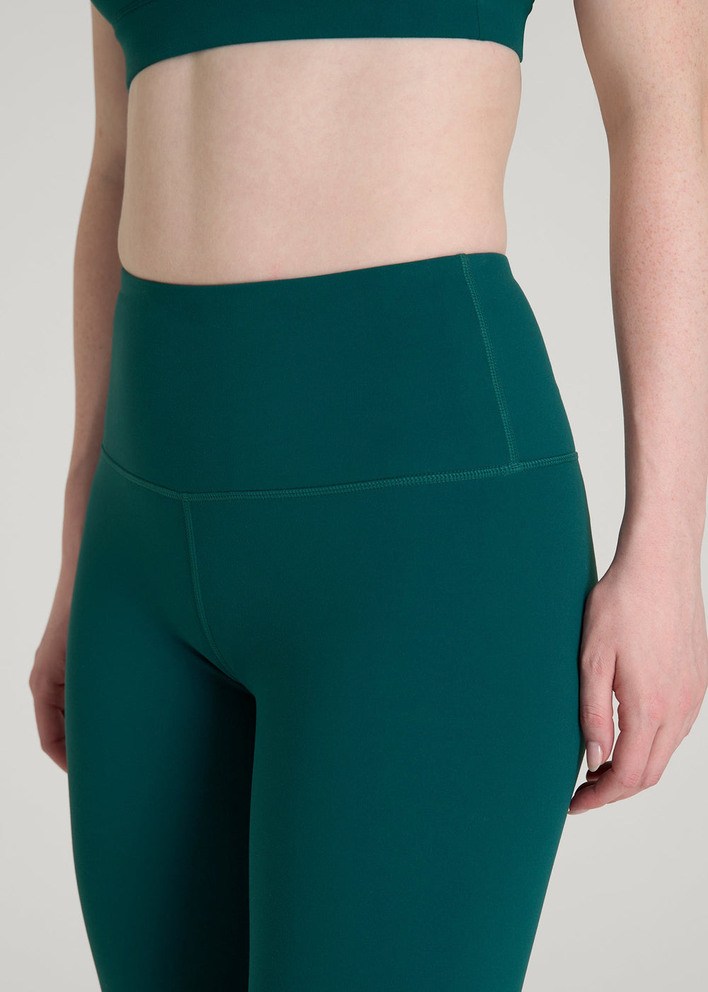 American Tall Online Shop | Balance High-Rise Leggings for Tall Women in Deep Teal