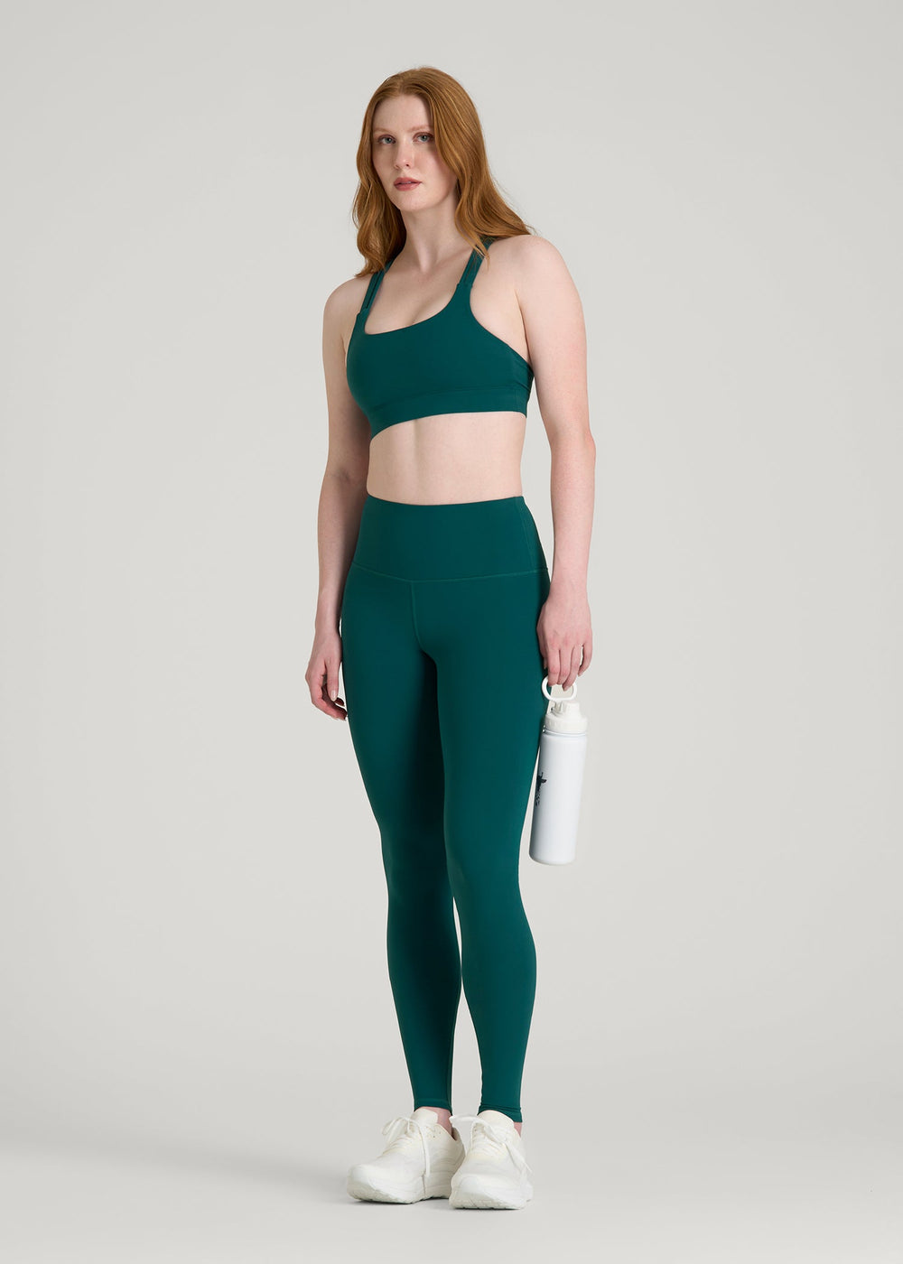 American Tall Online Shop | Balance High-Rise Leggings for Tall Women in Deep Teal