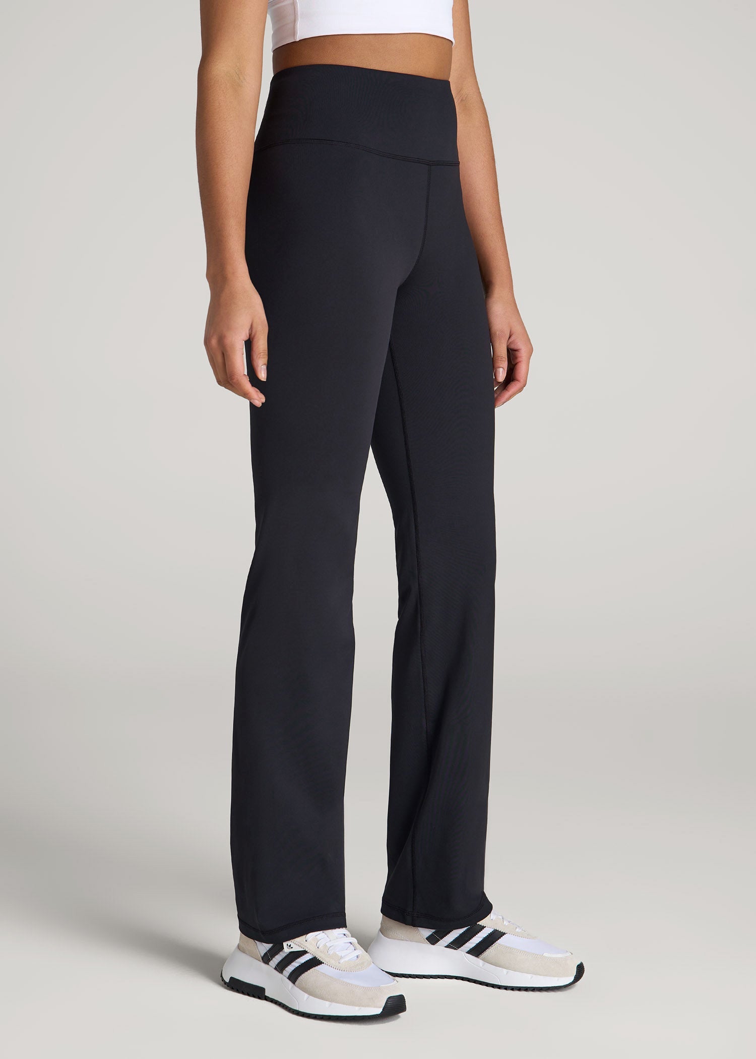 American Tall Sale | Balance Straight Leg Leggings for Tall Women in Black