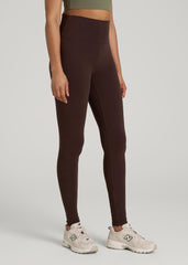 American Tall Online | Cotton Leggings for Tall Women in Espresso