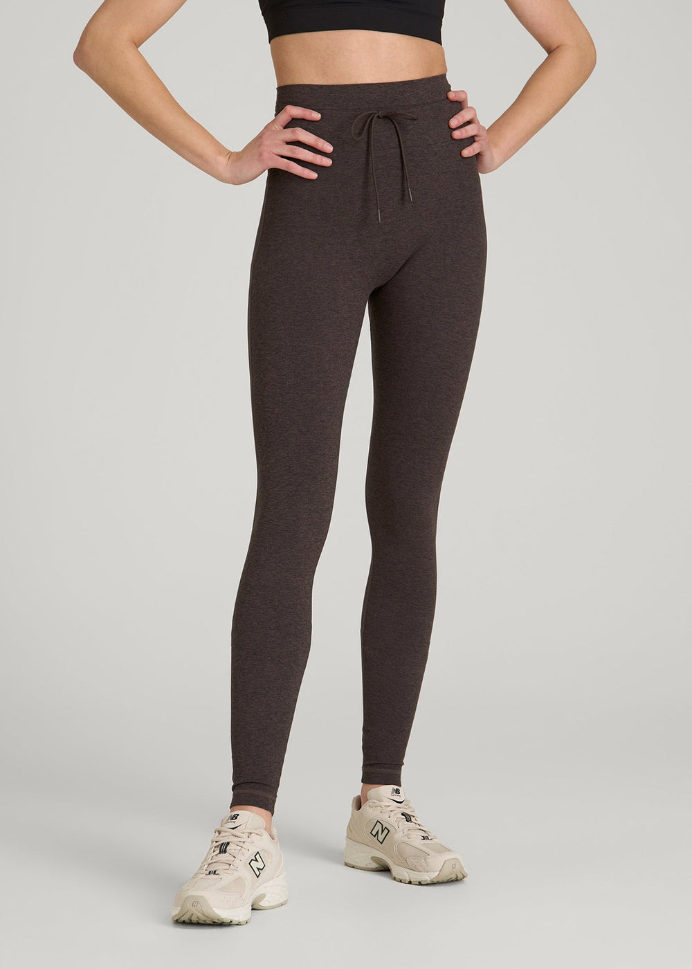 American Tall For Sale | Ultra Soft Yoga Leggings for Tall Women in Espresso Mix