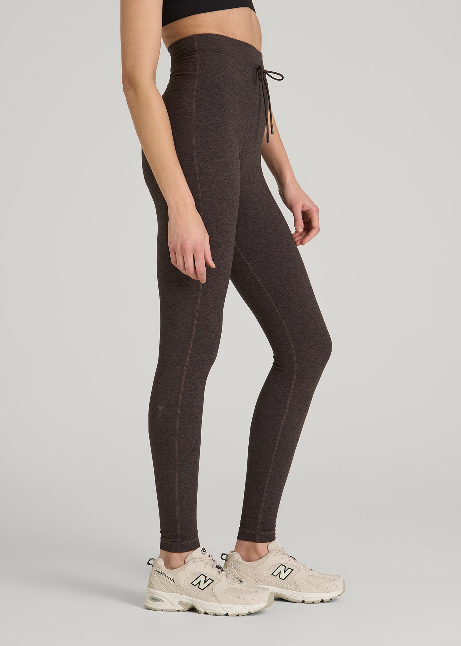 American Tall For Sale | Ultra Soft Yoga Leggings for Tall Women in Espresso Mix