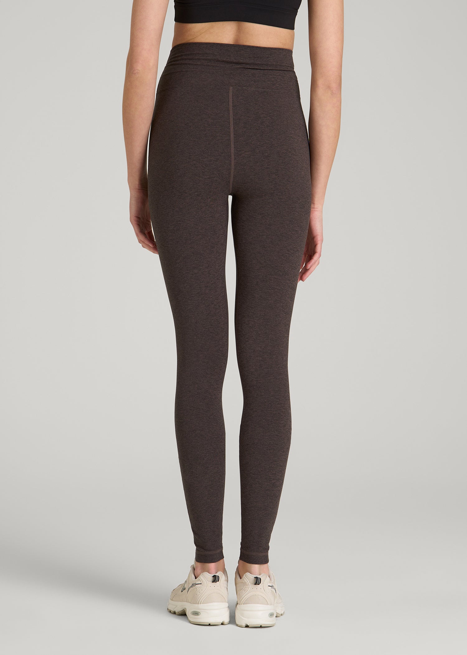 American Tall For Sale | Ultra Soft Yoga Leggings for Tall Women in Espresso Mix