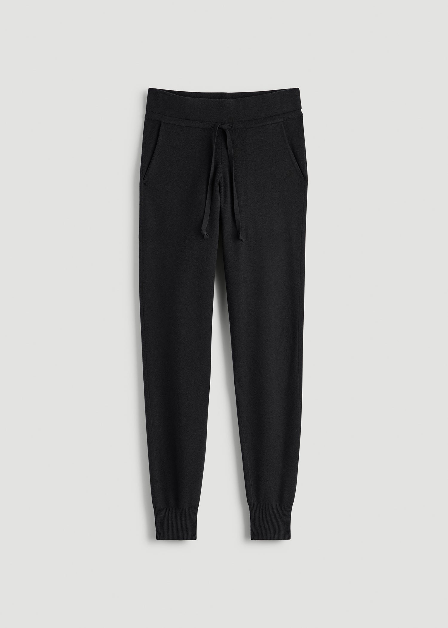 American Tall Online | Knit Lounge Joggers for Tall Women in Black