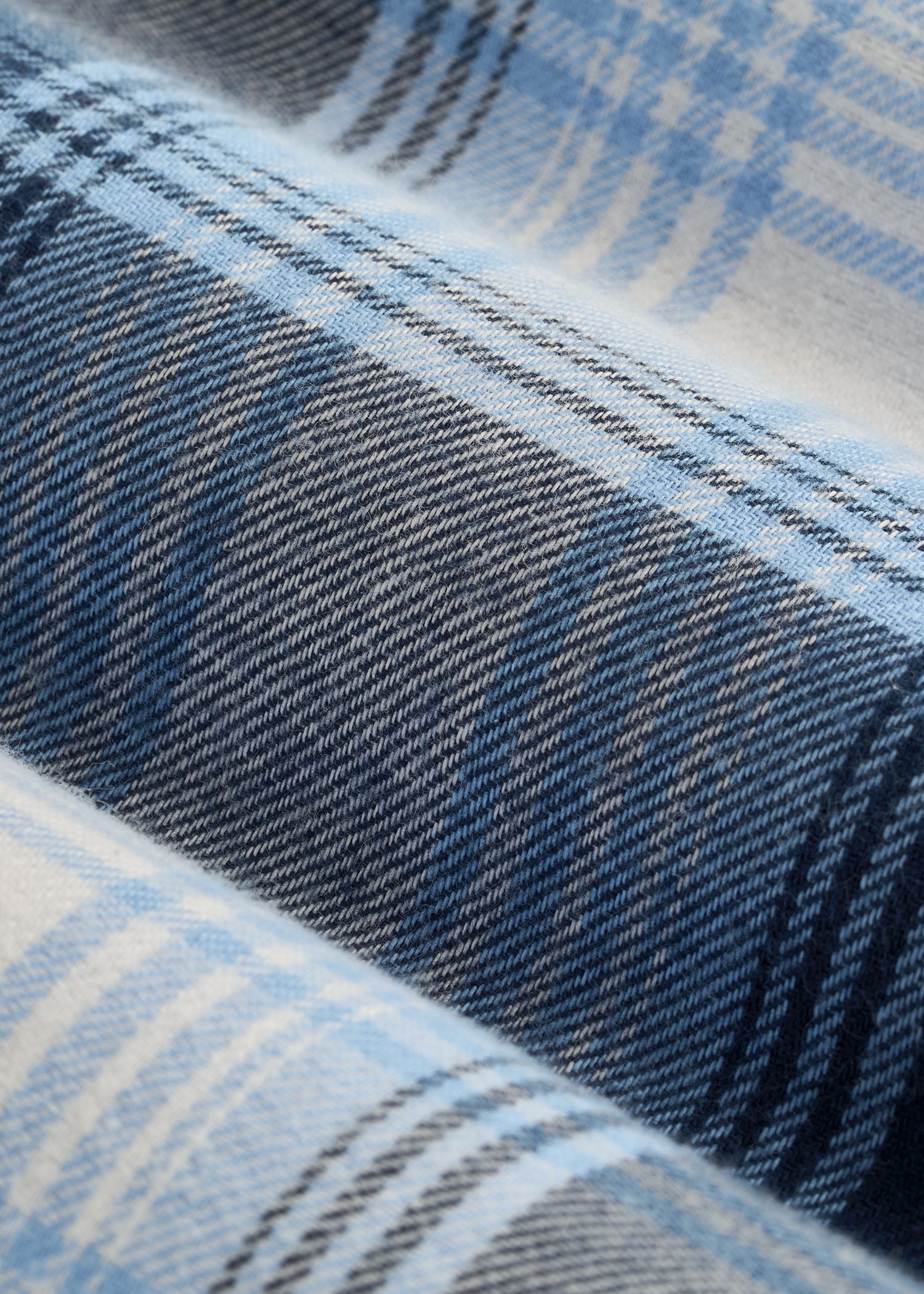 American Tall For Sale | Tie Waist Flannel Pajama Pants for Tall Women in Blue and White Plaid