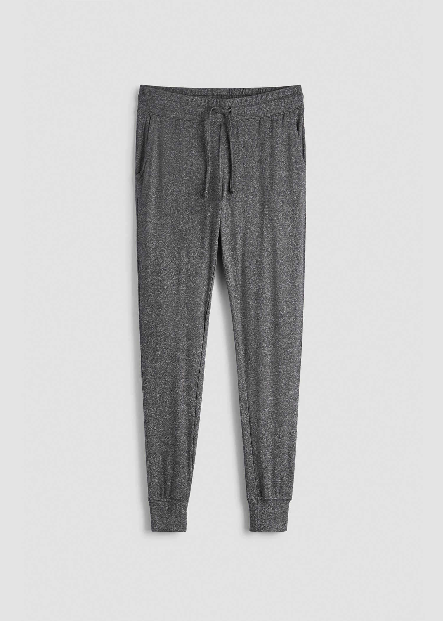 American Tall Discount | Cozy Lounge Joggers for Tall Women in Charcoal Mix