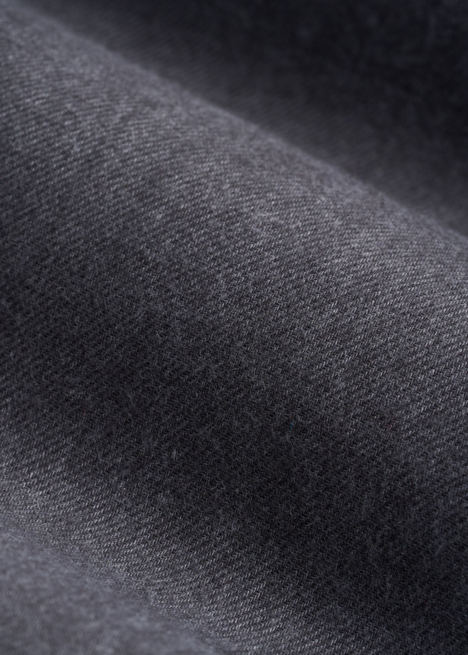 American Tall Online | Open-Bottom Flannel Pajama Pants for Tall Women in Charcoal Flannel