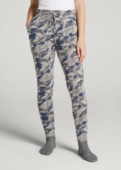 American Tall Sale | Cozy Lounge Joggers for Tall Women in Camo