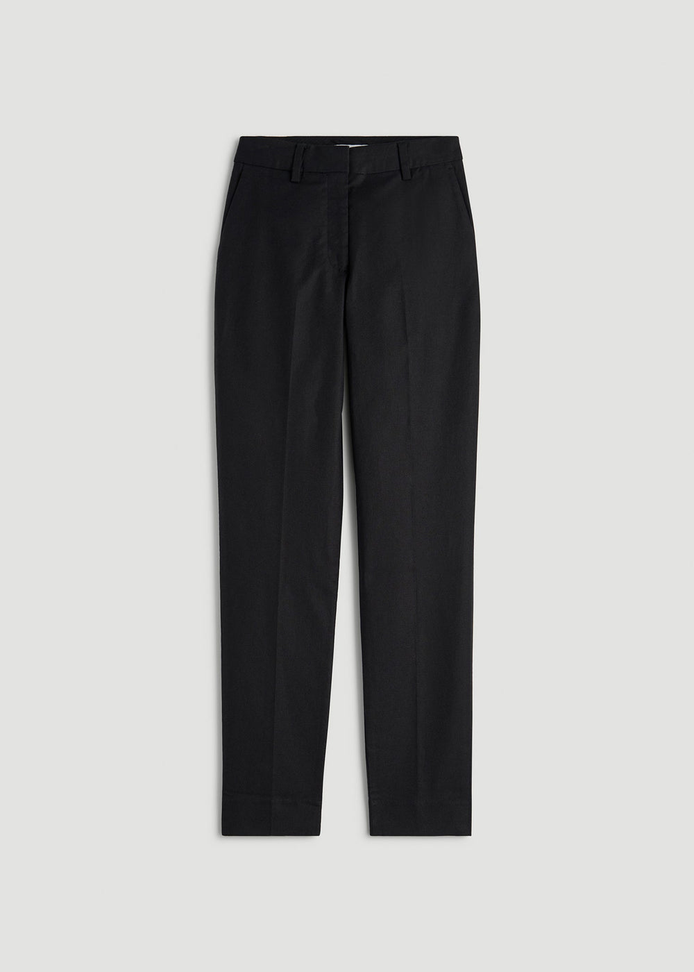 American Tall Online | Stretch Linen Blend Dress Pants for Tall Women in Black