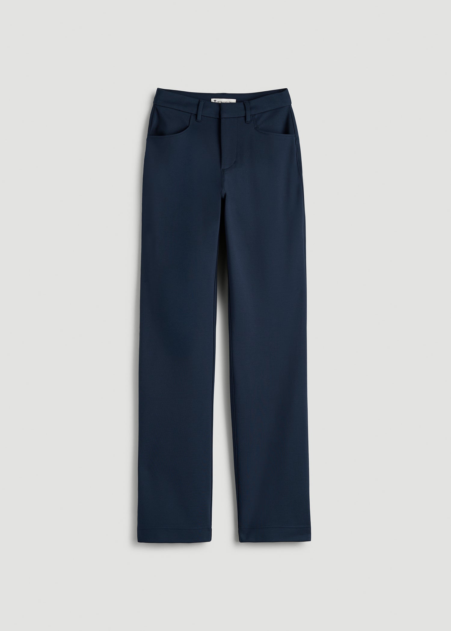 American Tall For Sale | Soft Flex Ponte Straight Leg Pants for Tall Women in Navy