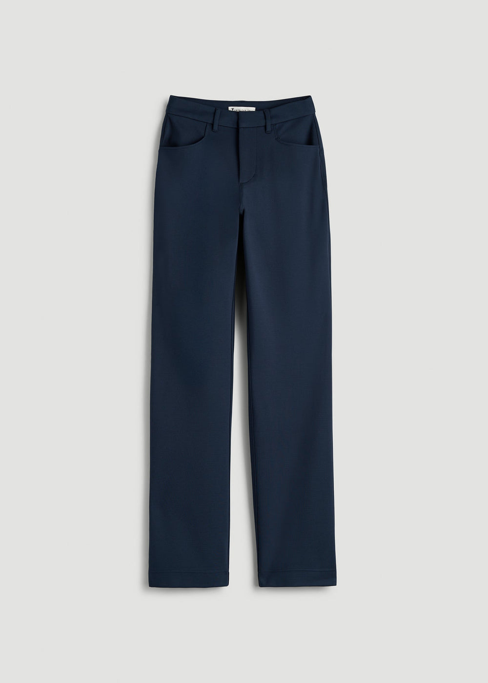 American Tall For Sale | Soft Flex Ponte Straight Leg Pants for Tall Women in Navy