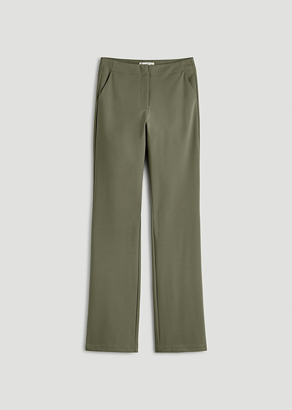 American Tall Online Shop | Freedom Flex Slim Straight Leg Dress Pants for Tall Women in Olive