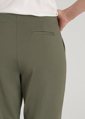 American Tall Online | Freedom Flex Straight Leg Dress Pants for Tall Women in Olive