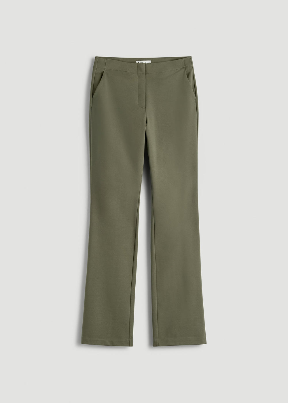 American Tall Online | Freedom Flex Straight Leg Dress Pants for Tall Women in Olive