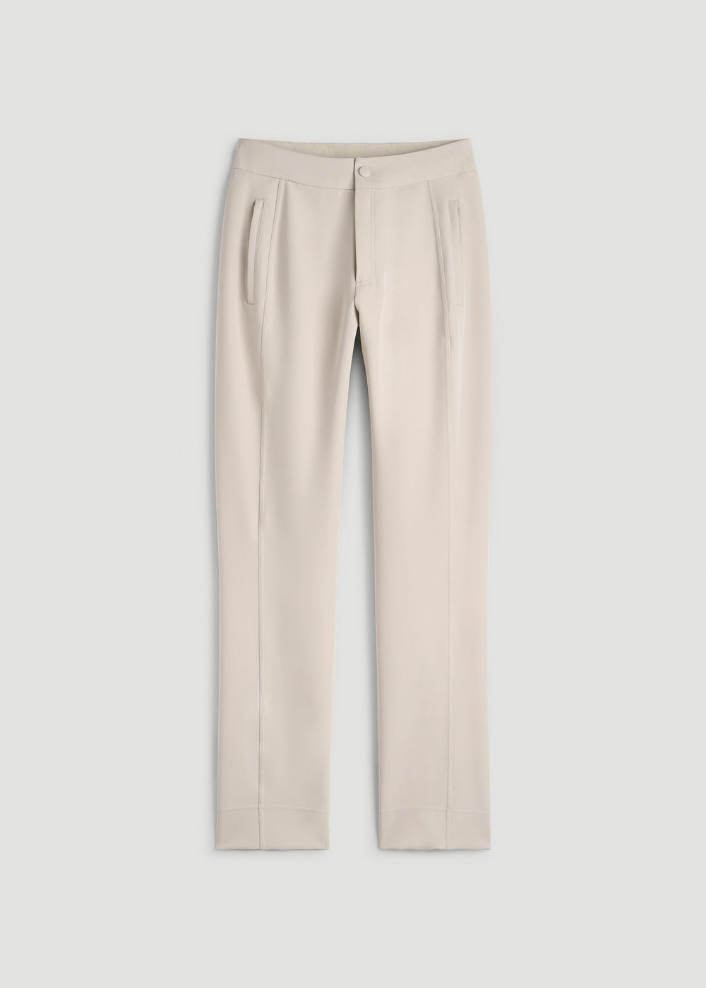 American Tall Outlet | Traveler Tapered Fit Pant for Tall Women in Drywall Tan