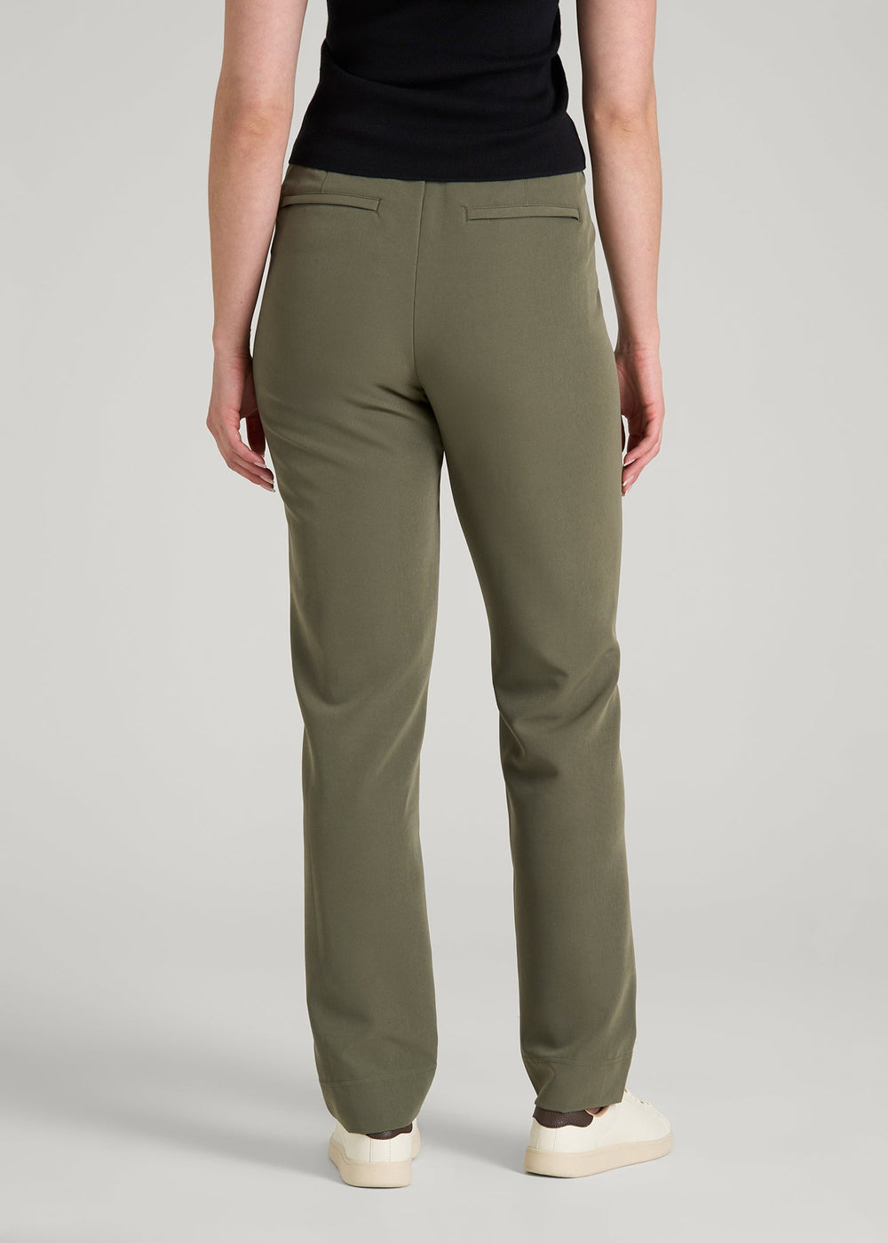 American Tall For Sale | Traveler Tapered Fit Pant for Tall Women in Olive