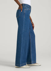 American Tall Discount | Luna High-Rise Wide-Leg Jeans for Tall Women in New Colorado Blue
