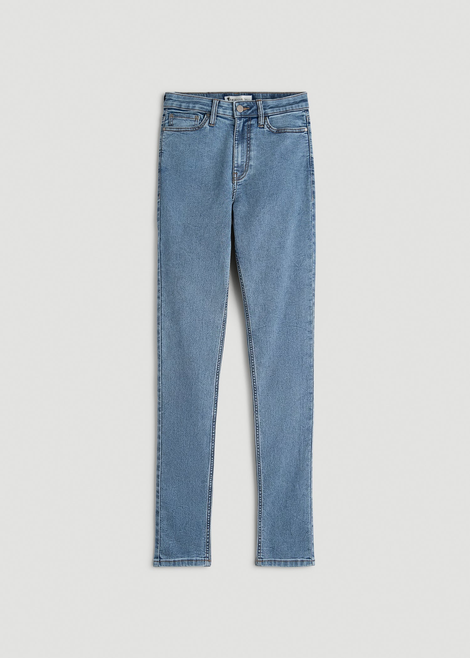 American Tall For Sale | Georgia High-Rise Skinny Jeans for Tall Women in Perfect Blue