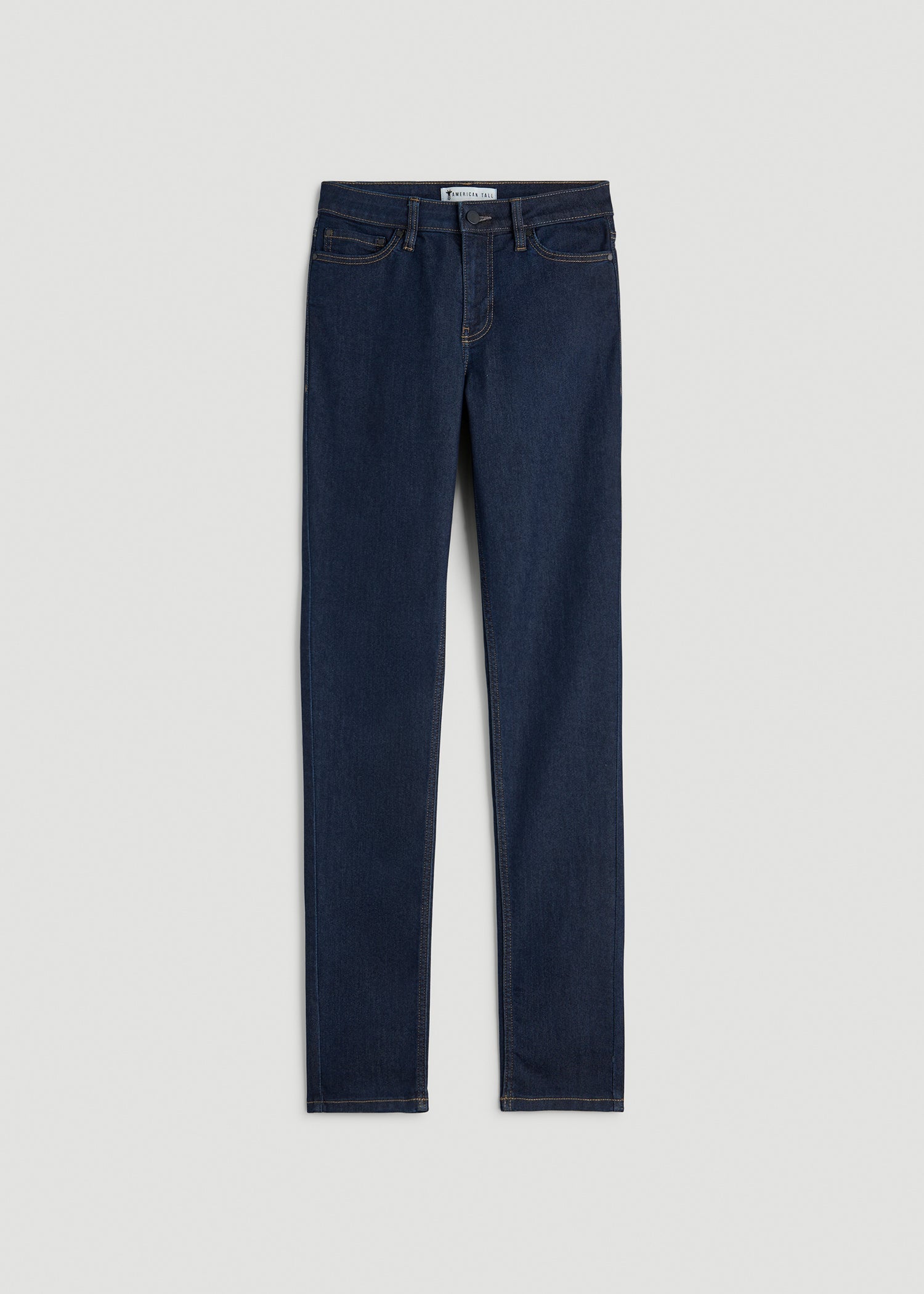 American Tall Online Shop | Sarah Mid-Rise Skinny Jeans for Tall Women in Deep Indigo Wash