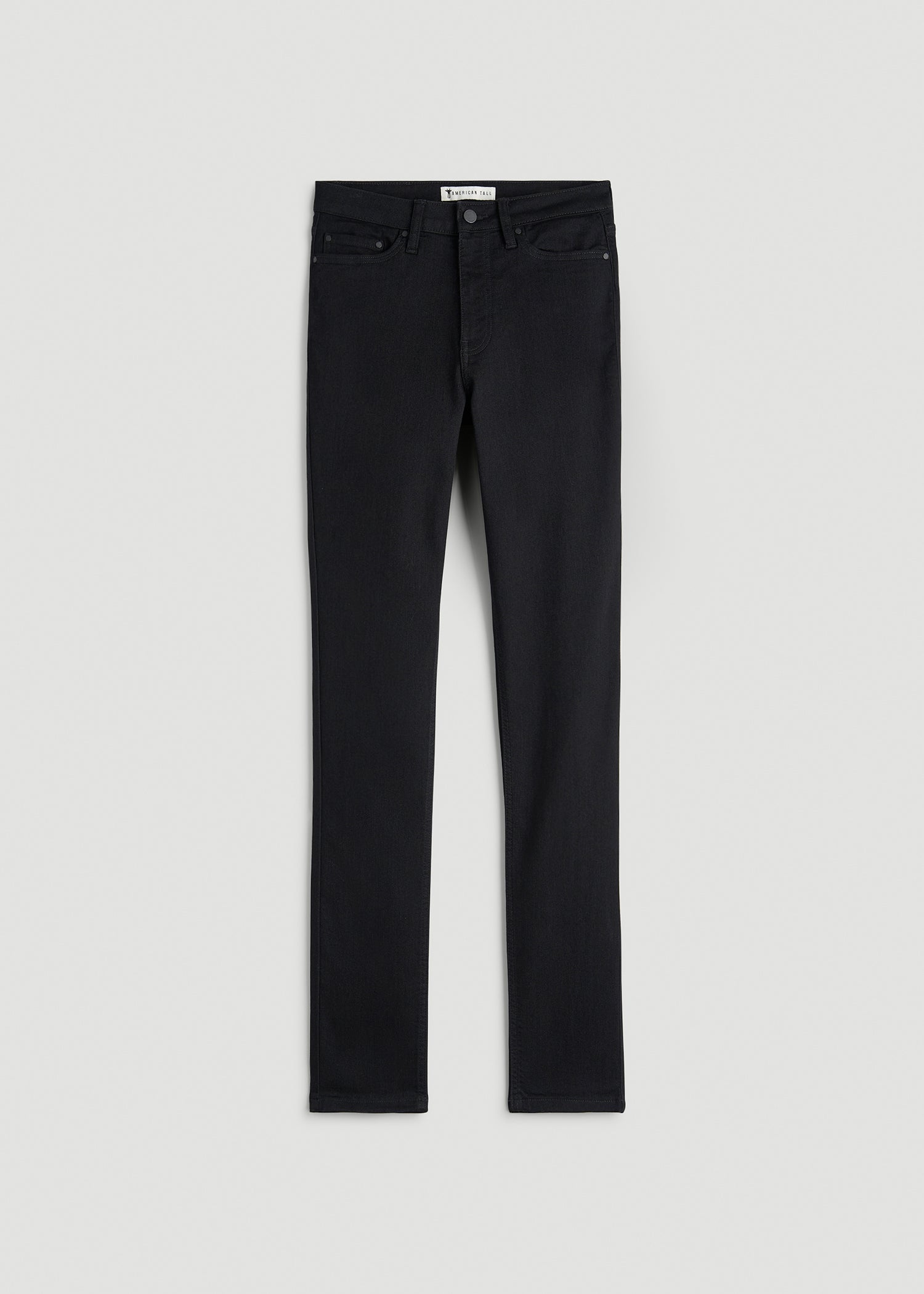 American Tall Online | Georgia High-Rise Skinny Jeans for Tall Women in Optimum Black