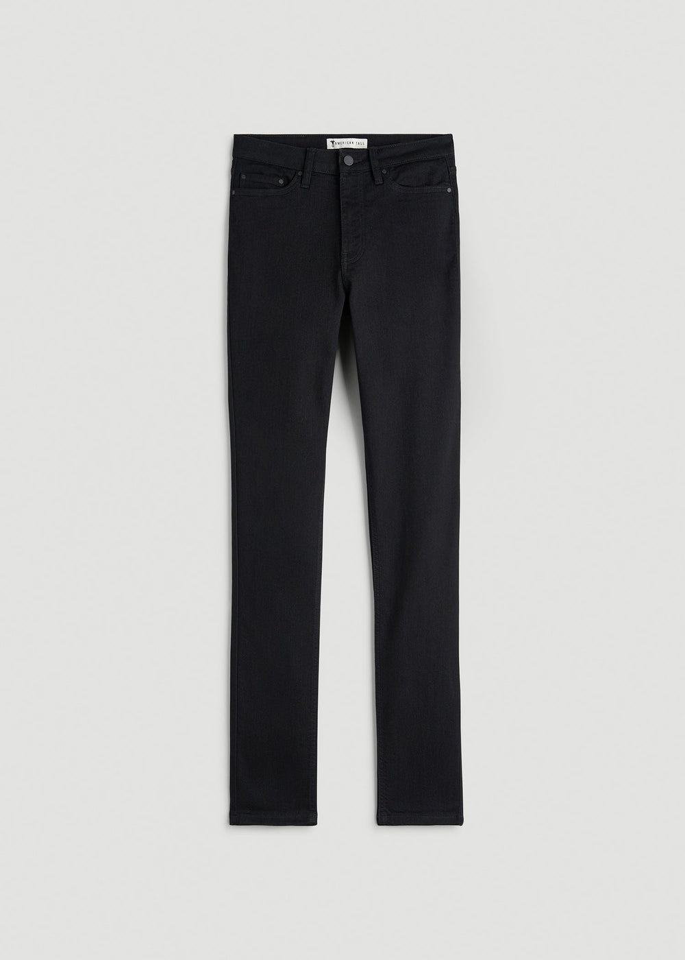 American Tall Online | Georgia High-Rise Skinny Jeans for Tall Women in Optimum Black