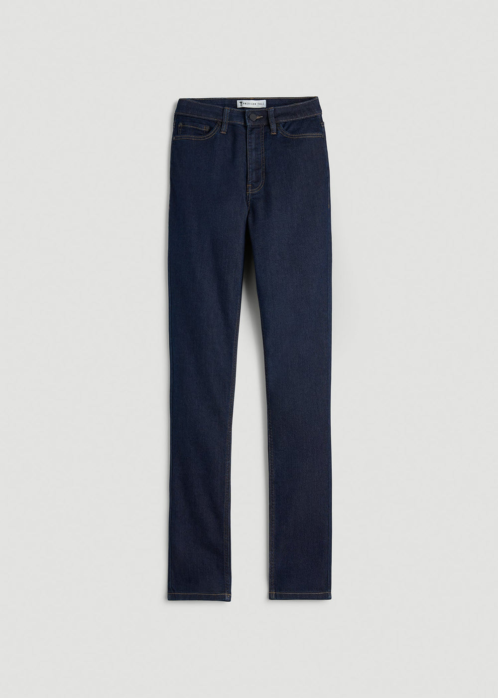 American Tall Sale | Georgia High-Rise Skinny Jeans for Tall Women in Deep Indigo Wash