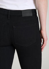 American Tall Online | Sarah Mid-Rise Skinny Jeans for Tall Women in Optimum Black